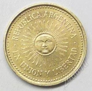 Лот: 1098835. Фото: 1. Аргентина. 5 сентаво 2009г. Америка