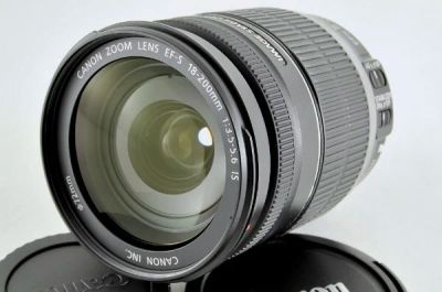 Лот: 9614906. Фото: 1. Canon EF-S 18-200mm f/3.5-5.6... Объективы