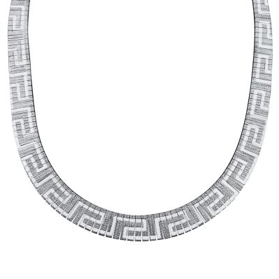 Лот: 23795856. Фото: 1. Серебряное колье. Колье