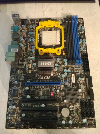 Лот: 15638863. Фото: 1. MSI 770-c45. Материнские платы