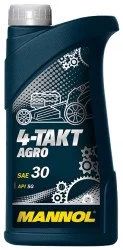 Лот: 14492596. Фото: 1. MANNOL 4-Takt AGRO SAE 30 (1л... Масла, жидкости