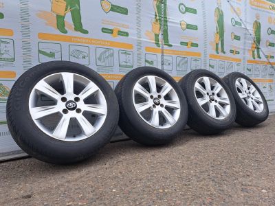 Лот: 25548803. Фото: 1. Комплект Литых дисков Toyota 4х100... Шины на дисках