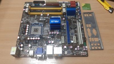 Лот: 19030854. Фото: 1. Материнская плата ASUS P5Q-VM... Материнские платы