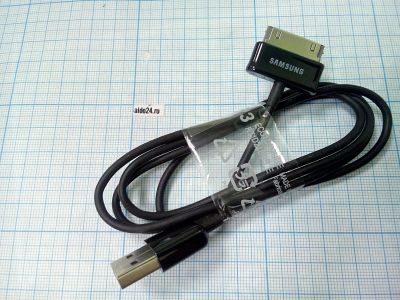 Лот: 12656135. Фото: 1. Кабель Samsung 30pin (m) - USB... Дата-кабели, переходники