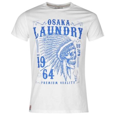 Лот: 9717931. Фото: 1. Мужская футболка от Osaka Laundry... Футболки, поло