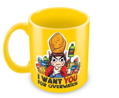 Лот: 10567117. Фото: 1. Кружка Overwatch 004019002. Другое (коллекционирование, моделизм)
