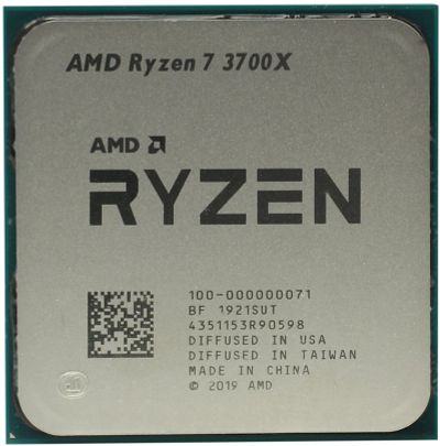 Лот: 19019830. Фото: 1. Процессор AMD AM4 Ryzen 7 3700X... Процессоры