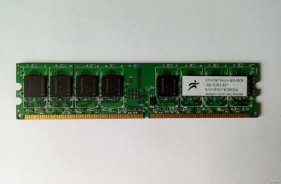 Лот: 17938171. Фото: 1. Память ОЗУ DDR-2 1 Gb 667 MHz... Оперативная память