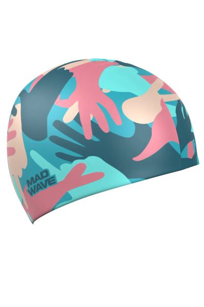Лот: 25046909. Фото: 1. Силиконовая шапочка Mad Wave Hands... Плавание