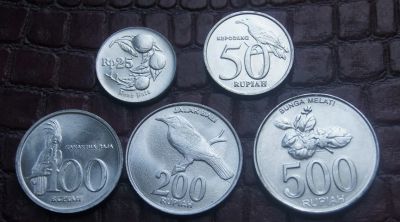 Лот: 5524058. Фото: 1. Индонезия. Набор 500, 200, 100... Наборы монет