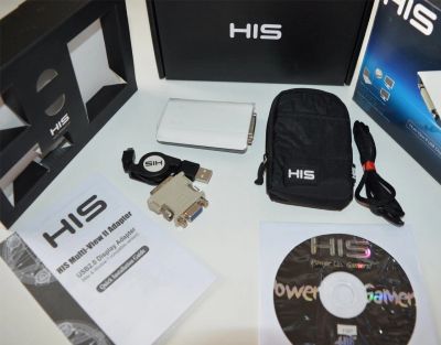 Лот: 9439379. Фото: 1. USB HIS Multi-View II Adapter... Видеокарты