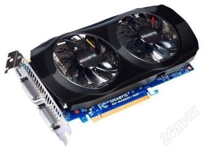 Лот: 946174. Фото: 1. GIGABYTE GeForce GTX 460 overclocked. Видеокарты