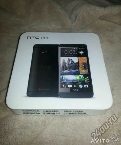 Лот: 8056207. Фото: 1. HTC one m7 32gb black+ media link. Смартфоны