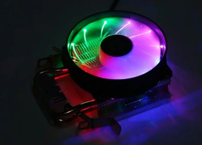 Лот: 19257239. Фото: 1. Кулер для процессора RGB 4 pin... Системы охлаждения