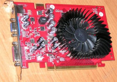 Лот: 1568097. Фото: 1. Видеокарта Nvidia 7600GS 128 MB. Видеокарты