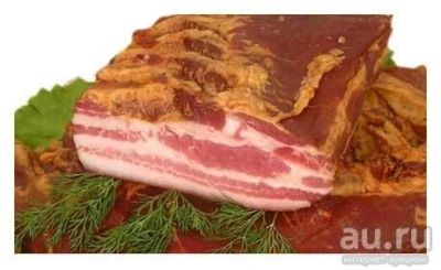 Лот: 8273566. Фото: 1. Грудинка настоящего горячего копчения-очень... Мясо, птица, яйцо