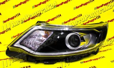 Лот: 20565850. Фото: 1. Фара Kia Rio (2015-) левая с линзой... Оптика и освещение