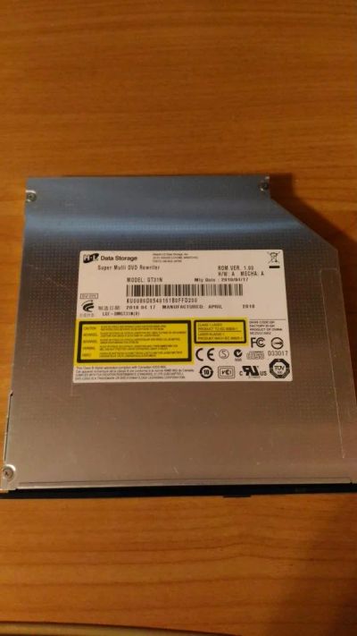 Лот: 9677292. Фото: 1. DVD привод пишущий. Приводы CD, DVD, BR, FDD