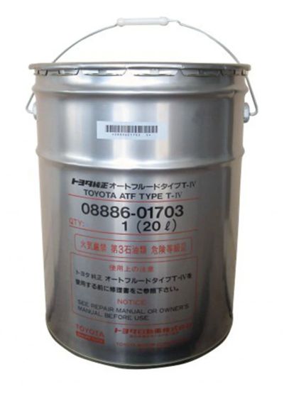 Лот: 13388723. Фото: 1. Toyota ATF Type T-IV 08886-01703... Масла, жидкости