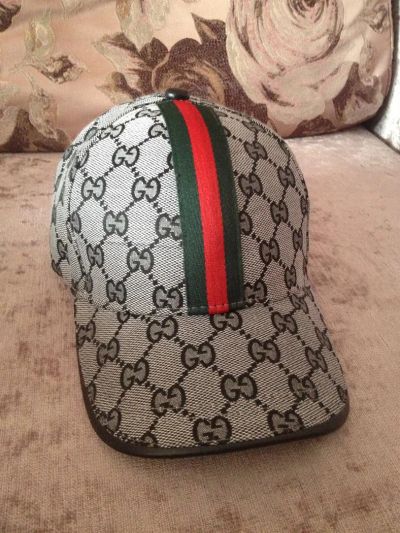 Лот: 3896544. Фото: 1. Кепка Gucci серая. Головные уборы