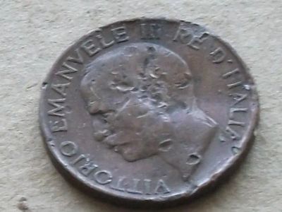Лот: 20587338. Фото: 1. Монета 5 чентезимо пять Италия... Европа