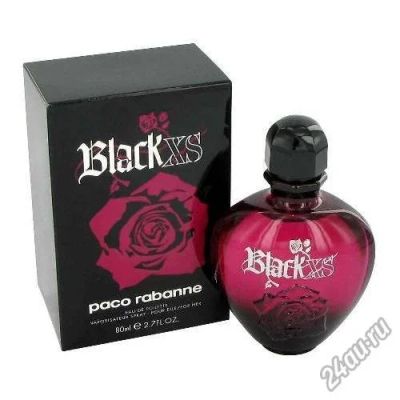 Лот: 4301321. Фото: 1. Paco Rabanne black xs 80мл. Женская парфюмерия