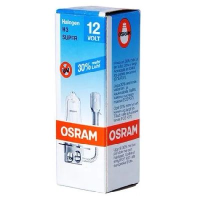 Лот: 11600363. Фото: 1. Лампа H3 Osram 12В 55Вт + 30... Оптика и освещение