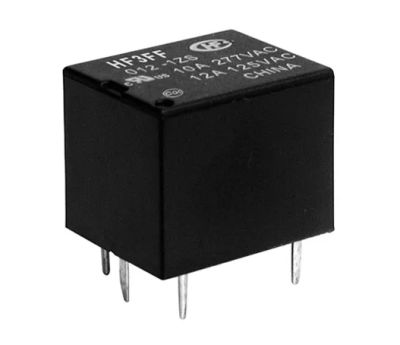 Лот: 17512677. Фото: 1. Электромагнитное реле HF3FF-012-1ZS... Реле, тумблеры, переключатели