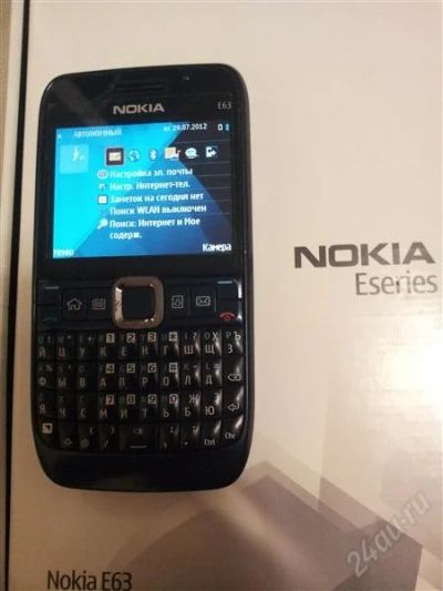 Лот: 1962886. Фото: 1. Nokia e63 (с 1 рубля). Смартфоны