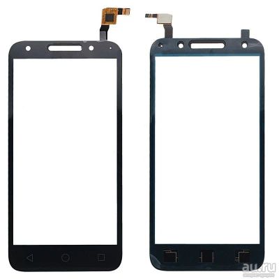 Лот: 13609370. Фото: 1. Тачскрин Alcatel OT-5044 (U5... Дисплеи, дисплейные модули, тачскрины