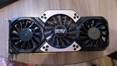 Лот: 11854736. Фото: 1. geforce gtx 770 jetstream 2 gb. Видеокарты