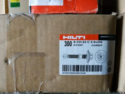 Лот: 13999228. Фото: 1. Шуруп для сэндвич-панелей Hilti. Сэндвич-панели