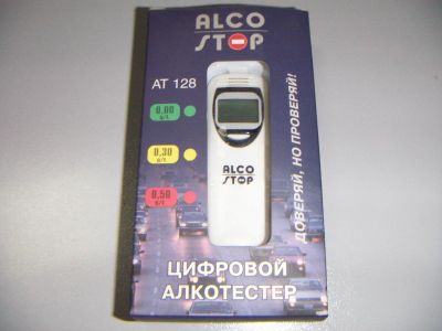 Лот: 5990825. Фото: 1. Алкотестер АТ128. Алкотестеры
