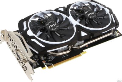 Лот: 12778565. Фото: 1. Видеокарта MSI GTX 1060 ARMOR... Видеокарты
