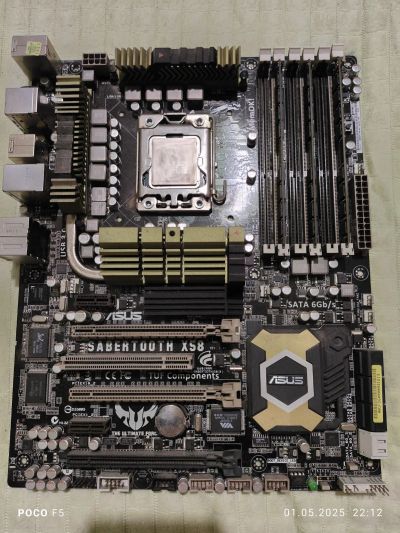 Лот: 25344538. Фото: 1. Комплект Intel Xeon X5675 + Asus... Комплекты запчастей