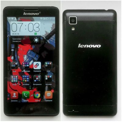 Лот: 7457539. Фото: 1. Телефон Lenovo P780 (читаем описание... Смартфоны