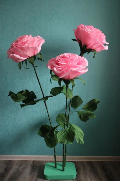Лот: 11489662. Фото: 1. Ростовые цветы( Розы). Искусственные и сувенирные цветы