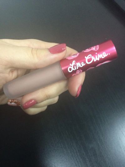 Лот: 8322484. Фото: 1. Матовая помада Lime Crime Velvetines. Макияж