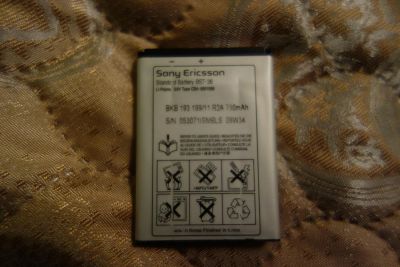 Лот: 8738117. Фото: 1. Аккумулятор для Sony Ericsson... Аккумуляторы