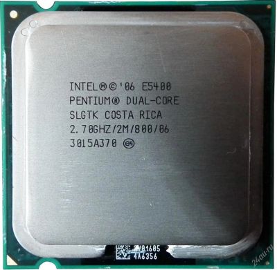 Лот: 4703791. Фото: 1. Intel Pentium E5400 Dual-Core. Процессоры