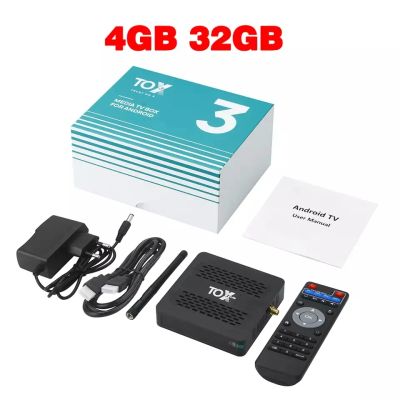 Лот: 19614615. Фото: 1. Tv BOX Ugoos TOX 3 4Gb-32Gb Amlogic... Медиаплееры