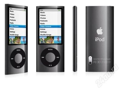 Лот: 636781. Фото: 1. iPod Nano 5g 16Gb Black_Новый. Плееры