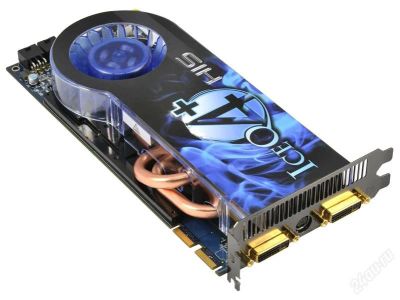 Лот: 7103143. Фото: 1. HIS HD 4870 IceQ 4+ Turbo 1GB... Видеокарты