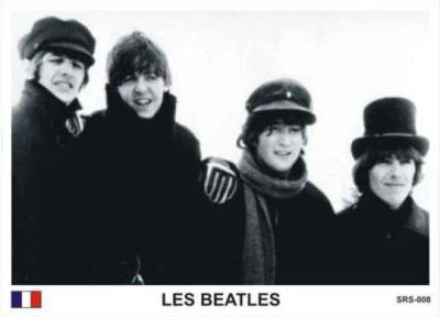 Лот: 10653921. Фото: 1. Beatles коллекционная карточка... Наклейки, фантики, вкладыши