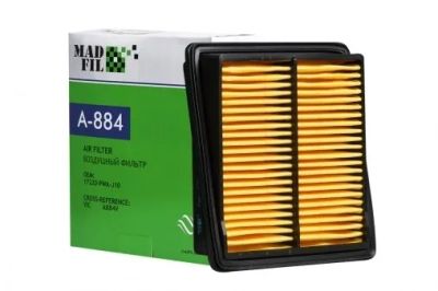 Лот: 25808784. Фото: 1. Фильтр воздушный A-884 Madfil. Расходные материалы
