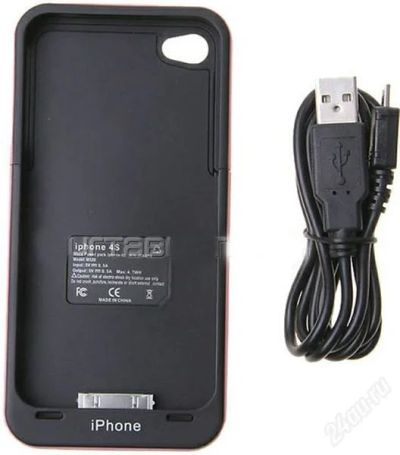 Лот: 2039517. Фото: 1. Аккумулятор-чехол Zomgo (1700mAh... Аккумуляторы