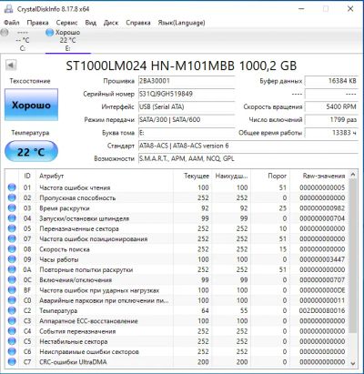 Лот: 19509713. Фото: 1. Жёсткий диск 2,5", Seagate ST1000LM024... Жёсткие диски (HDD)