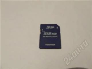 Лот: 70660. Фото: 1. Карта памяти SD 512mb (повторные... Карты памяти