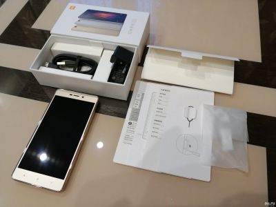 Лот: 12994059. Фото: 1. Xiaomi Redmi 3s 2Gb+16GB Gold. Смартфоны