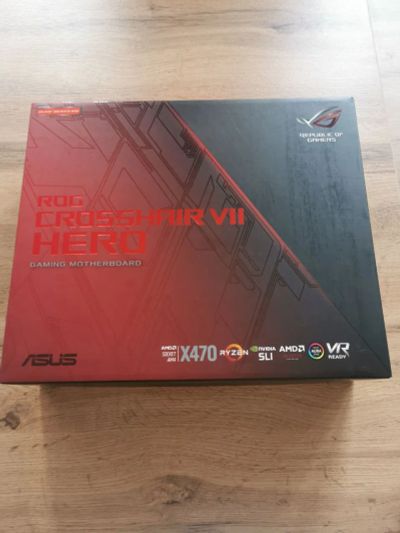 Лот: 20586417. Фото: 1. Материнская плата AM4 X470 Asus... Материнские платы